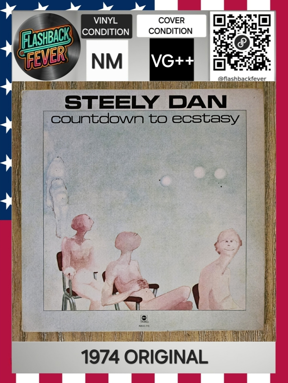 STEELY DAN•Countdown To Ecstasy•1974 US (#ABCX-77)•Terre Haute Pressing